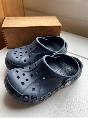 CROCS Kids Classic Clog - Dark Navy size 12 little kids